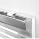 DOMDECO Store vénitien aluminium sans perçage - Gris clair - 52x150 cm