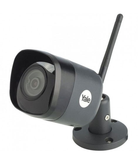 YALE Caméra de Surveillance Extérieur - Caméra IP WIFI HD 4MP H.265 - Etanche (IP67) - Détection de Mouvement et de Visage