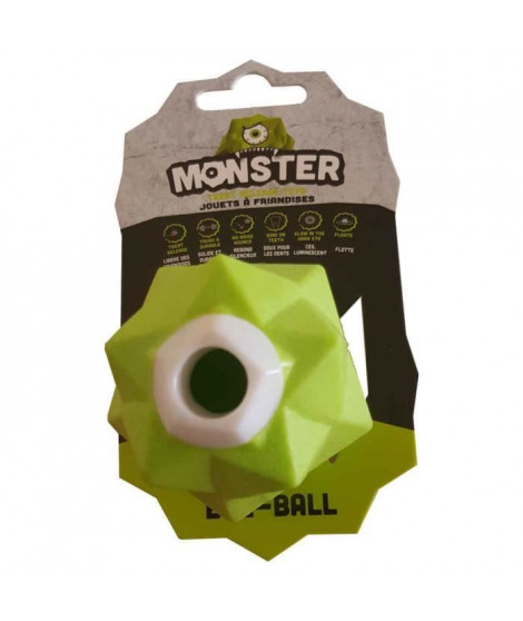 DEMAVIC Balle Monster petite taille - Verte - Pour chien