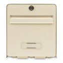 BURG WACHTER Boîte aux lettres Favor en acier galvanisé - 1 porte - Beige