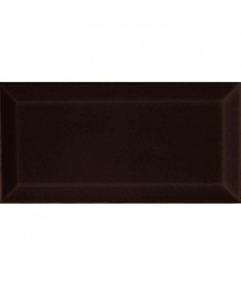 FAIENCE 5 carreaux - 7,5 x 15 cm - Noir metro