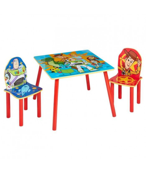 TOY STORY 4 - Ensemble table et 2 chaises pour enfants
