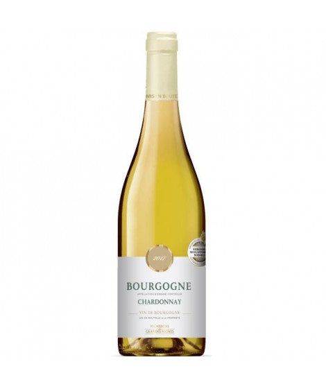 Vignerons des Grandes Vignes 2017 Bourgogne Chardonnay - Vin blanc de Bourgogne