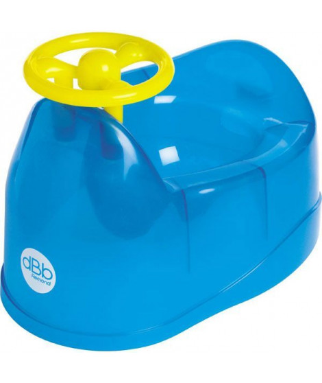 DBB REMOND Pot pour bébé avec volant - Bleu translucide