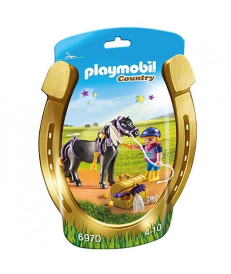 PLAYMOBIL 6970 - Country - Poney a Décorer 'Etoile'