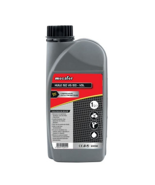 MECAFER 122014 Huile pour compresseur - 1L