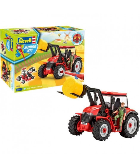 Junior Kit Tracteur avec godet et figurine 00815
