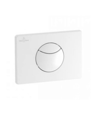 VILLEROY & BOCH Plaque de déclenchement ViConnect E100 blanc