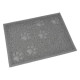 Tapis de litiere PVC rectangle - 30x40 cm - Gris - Pour chat