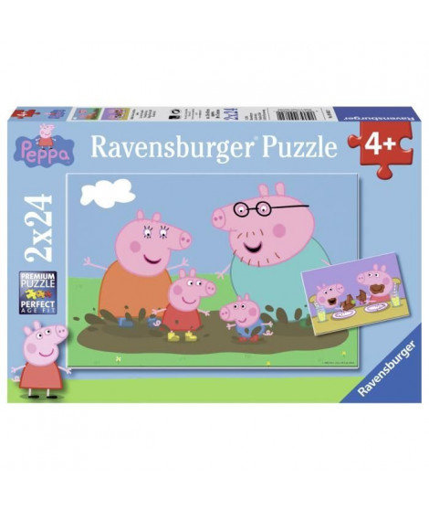 PEPPA PIG Puzzle Vie famille 2x24 pcs
