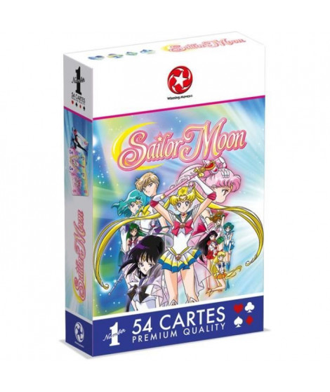 WADDINGTONS N°1 - Sailor Moon - Jeu de 54 cartes