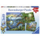 Puzzle 3x49 pcs Fascination Des Dinosaures