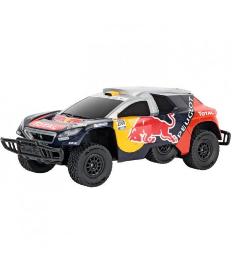 CARRERA Voiture télécommandée Peugeot Red Bull Dakar Echelle 1/16
