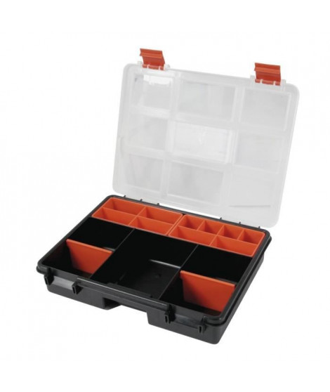 COGEX Boîte de rangement vide plastique 9 cases