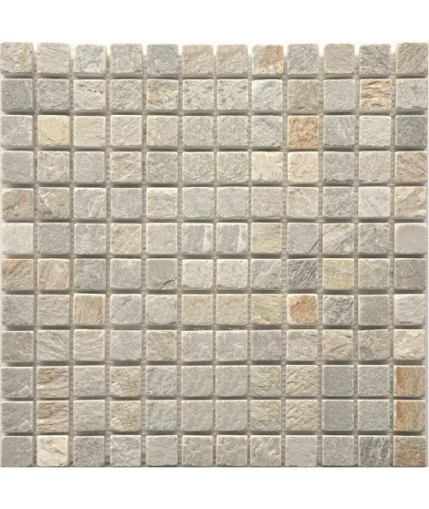 Mosaique en pierre naturelle  New Dehli - 30 x 30 cm - Beige creme