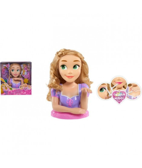 Disney Princesses - Tete a Coiffer Deluxe - Raiponce