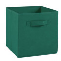 COMPO Tiroir de rangement - Tissu - 27 x 27 x 28 cm - Vert anglais