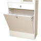 GALET Armoire de toilette L 60 cm - Blanc mat