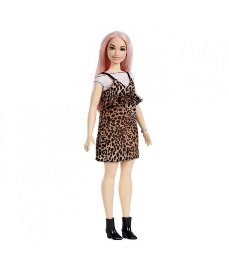 Barbie - Barbie Fashionistas Leopard - Poupée Mannequin - 3 ans et +