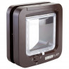 SUREFLAP Chatiere a puce électronique marron