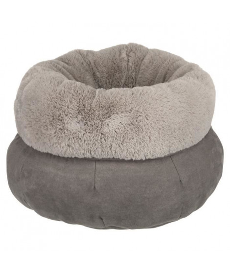 TRIXIE Lit Elsie ø 45 cm - Gris et gris clair - Pour chien