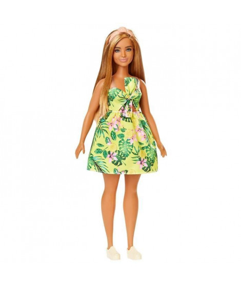 Barbie - Barbie Fashionistas Robe Tropicale - 3 ans et +