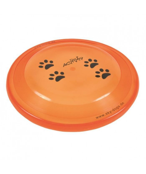 TRIXIE Dog Activity Dog Disc 23cm - Coloris aléatoire - Pour chien