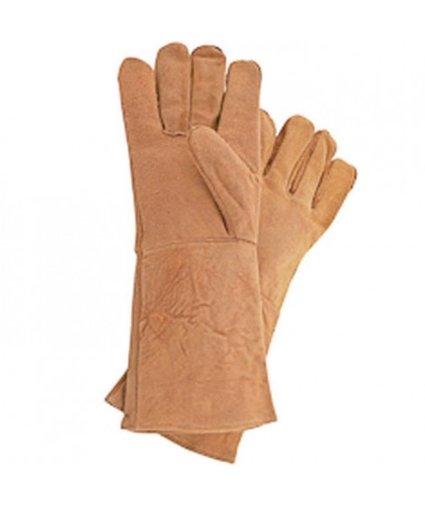 STANLEY 460404 Gants de protection de soudure en cuir de chevre et de bovin