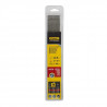 STANLEY 460725  Lot de 11 électrodes rutiles acier - Ø 2,5 mm - L 350 mm - Baguettes de soudure