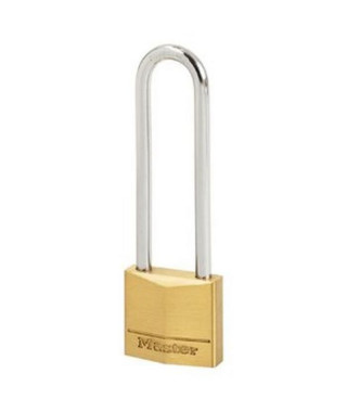 MASTERLOCK Cadenas laiton 30mm anse 64mm double verrouillage