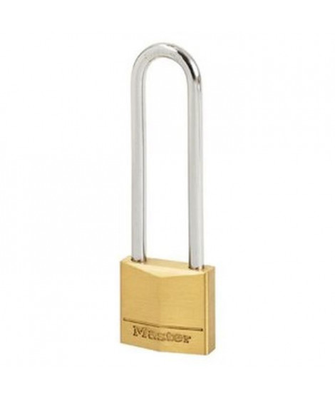 MASTERLOCK Cadenas laiton 30mm anse 64mm double verrouillage