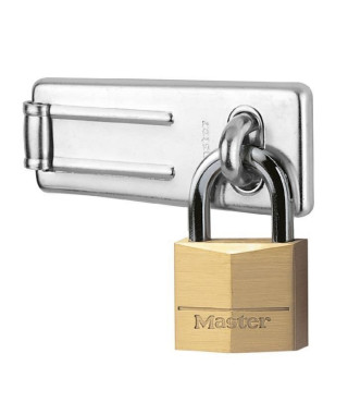 MASTERLOCK Pack moraillon + cadenas