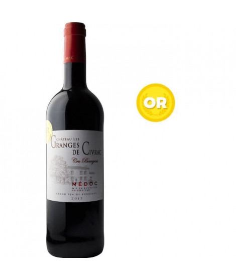 Château Les Granges de Civrac 2015 Médoc Cru Bourgeois - Vin rouge de Bordeaux