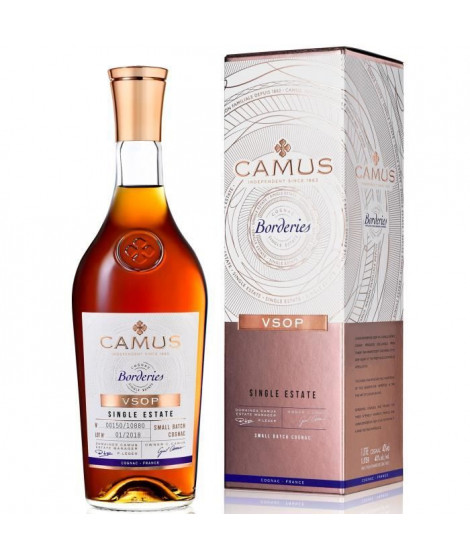 Camus - VSOP - Borderies - Single Eastate - Cognac - 40.0% Vol. - 70 cl