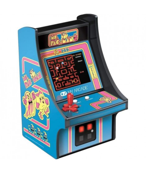 Borne d' Arcade Rétro Mini - My Arcade - Ms PAC-MAN