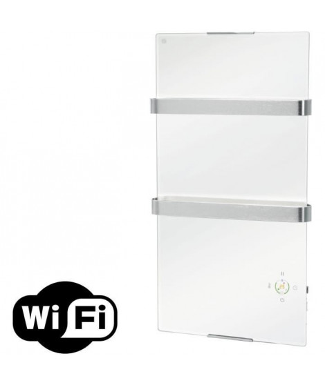 PURELINE ZAFIR V600T B Wifi control- Radiateur électrique de salle de bains - Blanc