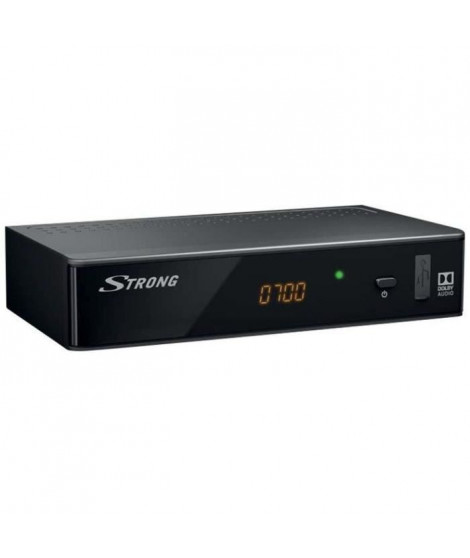 STRONG SRT8541 Décodeur TNT Full HD -DVB-T2 - Compatible HEVC265 - Récepteur/Tuner TV avec fonction enregistreur (HDMI, Périt…