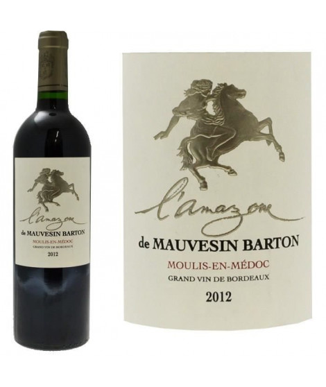L'Amazone de Mauvesin Barton 2012 Moulis-En-Médoc - Vin rouge de Bordeaux