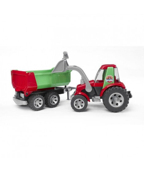 BRUDER 20116 - Tracteur ROADMAX avec fourche et remorque