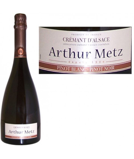 Crémant d'Alsace Arthur Metz Bi-Cépages x1