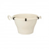 ELHO Pot de fleurs a suspendre Corsica 30 - Blanc - Extérieur & Balcon - Ø 29,4 x H 21,1 cm