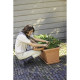 ELHO Soucoupe pour jardiniere Green Basics 100 - Terre cuite doux - XXL - Extérieur - Ø 89,7 x H 5,7 cm
