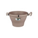 ELHO Pot de fleurs a suspendre Corsica 30 - Taupe - Extérieur & Balcon - Ø 29,4 x H 21,1 cm