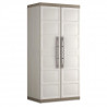 KETER Armoire Utilitaire  XL EXCELLENCE - Beige et Taupe - 89 x 54 x 182 cm