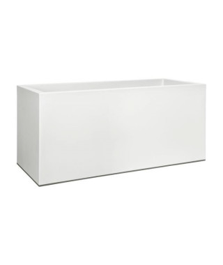 ELHO Jardiniere a roulettes Vivo 90 - Finition mate - Blanc - Intérieur & extérieur - L 39 x W 88 x H 41 cm