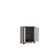 KETER Armoire Basse TITAN - Noir et Gris - 80 x 44 x 100 cm