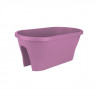 ELHO Bac de balcon Corsica Flower Bridge 60 - Violet vif - Extérieur & Balcon - L 29,6 x W 58 x H 24 cm