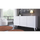 SUN Buffet contemporain blanc brillant - L 180 cm