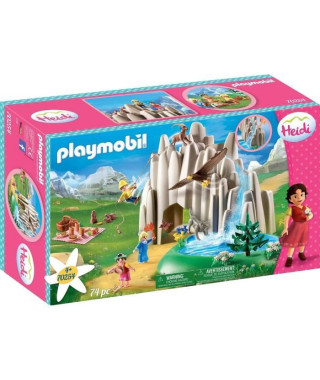 PLAYMOBIL 70254 - Heidi - Heidi, Peter et Clara au lac de cristal  - Nouveauté 2020