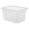 EDA PLASTIQUE Boîte de rangement Funny Box 55 L - Naturel - 57,5 x 44 x 31 cm